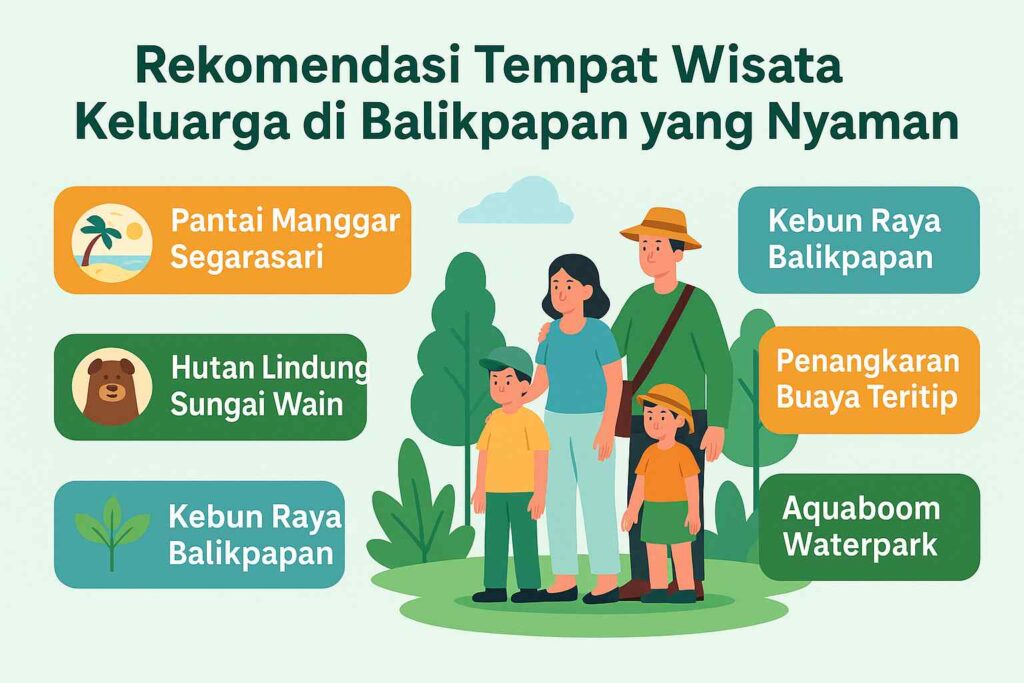 Rekomendasi Tempat Wisata Keluarga di Balikpapan yang Nyaman